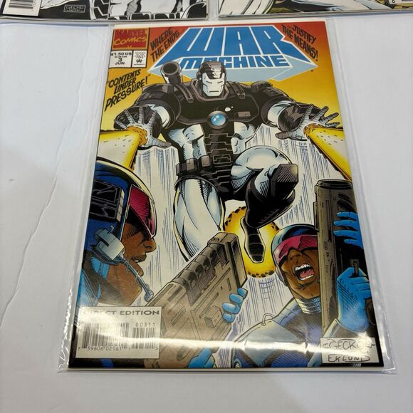 War Machine #1 to 3 Marvel Comics Book Lot 1994 Modern Age NM - Picture 3 of 3